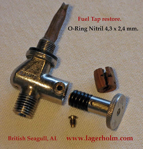 British Seagull Outboard Engine  Petrol Tap Modern Type Fits Most 