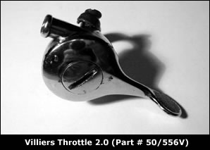 Throttle - Villiers 2.0 (Part # 50/556V)