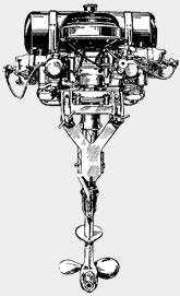 Dunelt 500 c.c. Outboard Motor