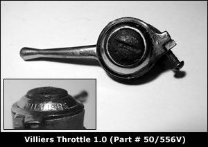British Seagull Outboard Villiers Throttle Cable NEW Genuine Part 
